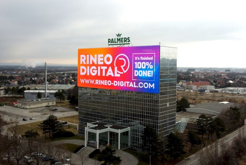 The largest LED screen in the European Union!