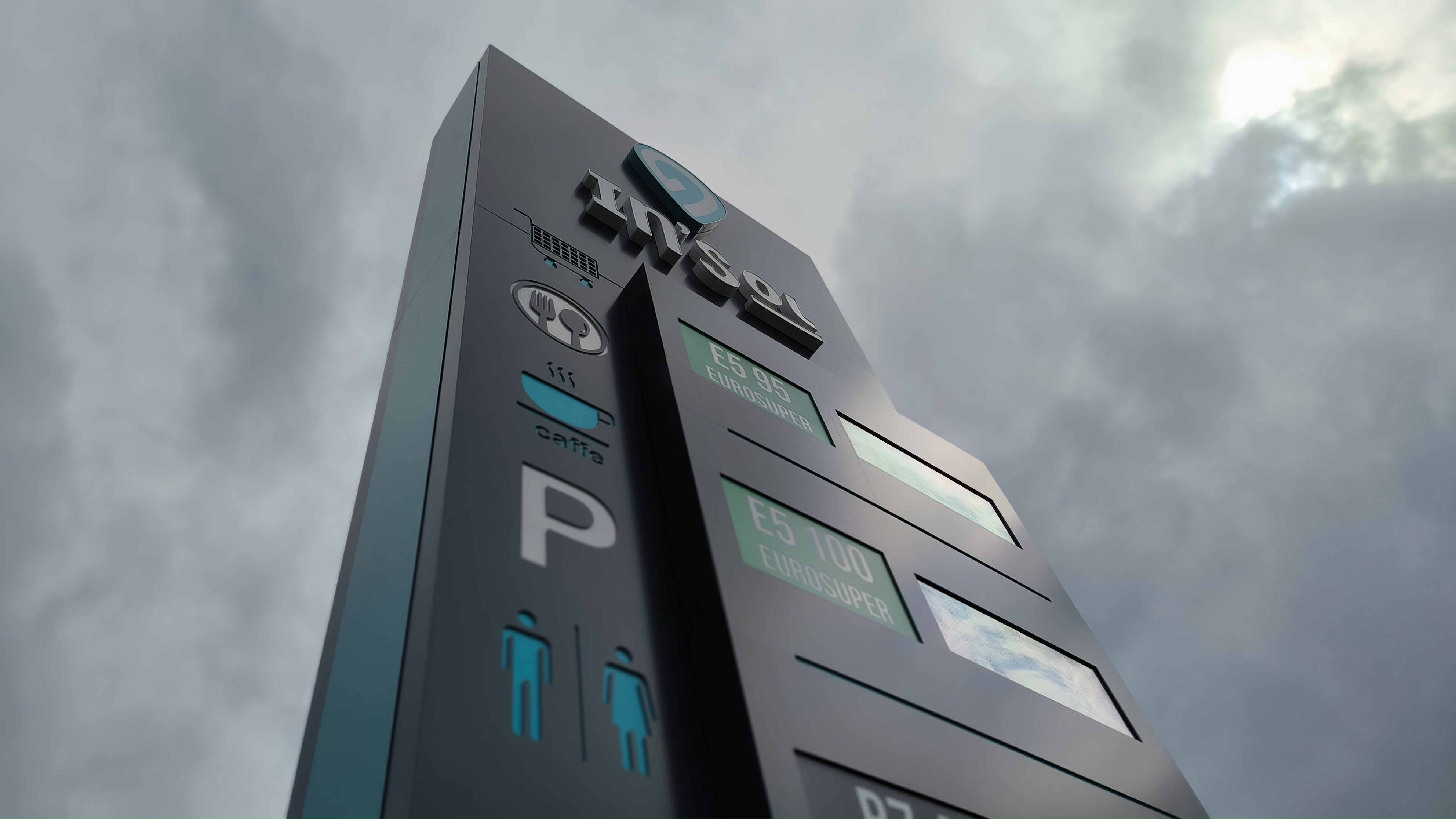 New Totem for the Insol Gas Station in Oroslavje