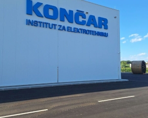 3D fasadni natpis za KONČAR – Institut za elektrotehniku