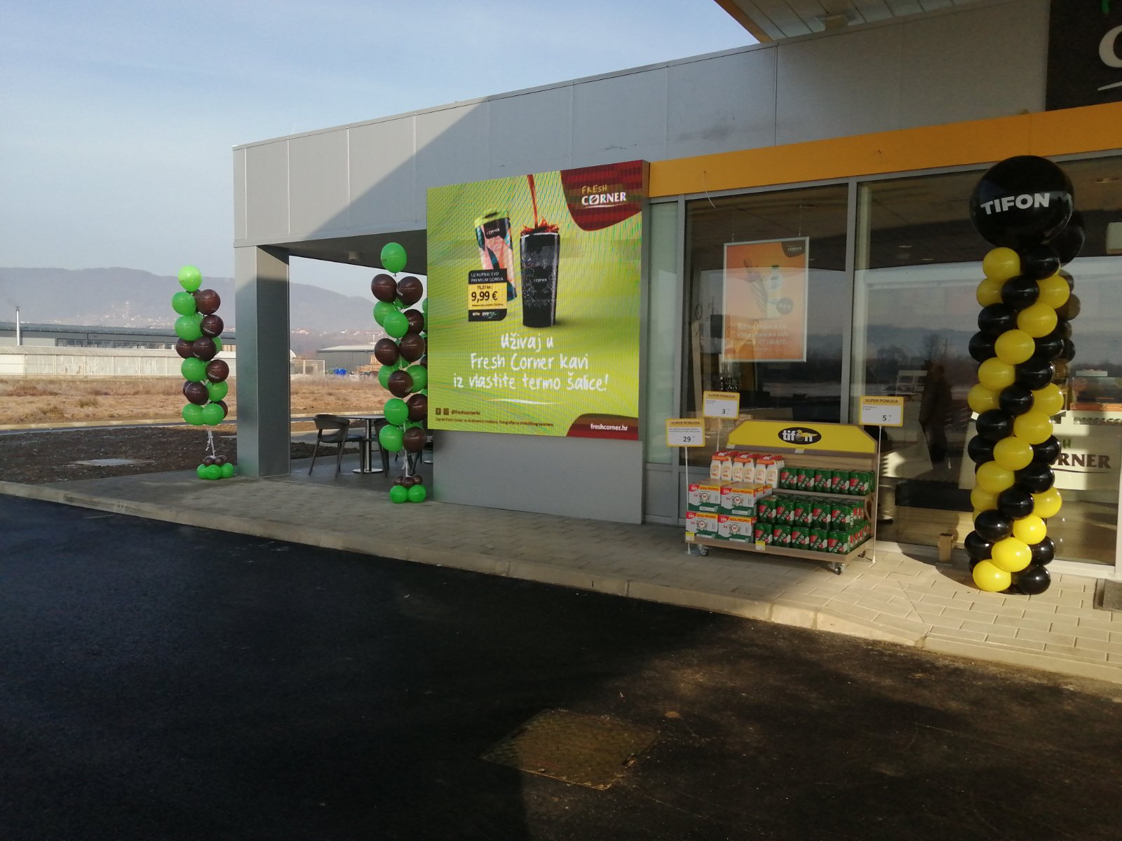 Branding of Tifon gas stations, Novi Marof